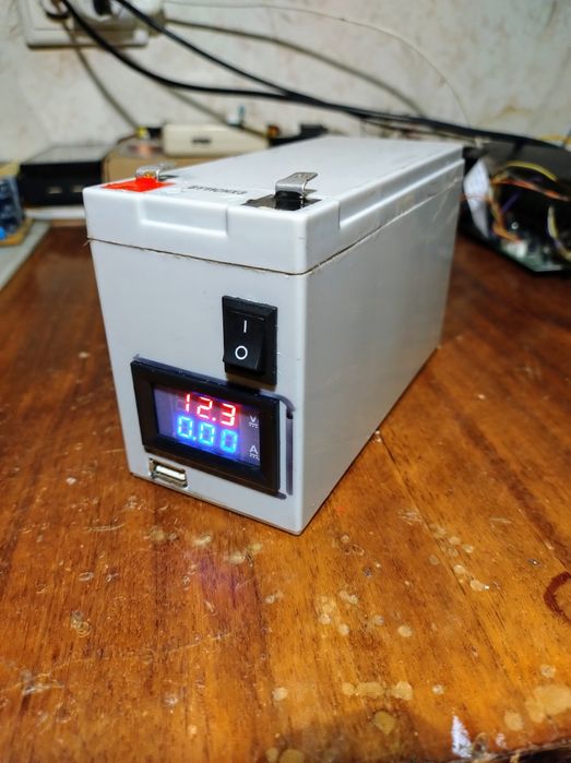 Джерало постійного струму 12 Вольт(Павербанк)