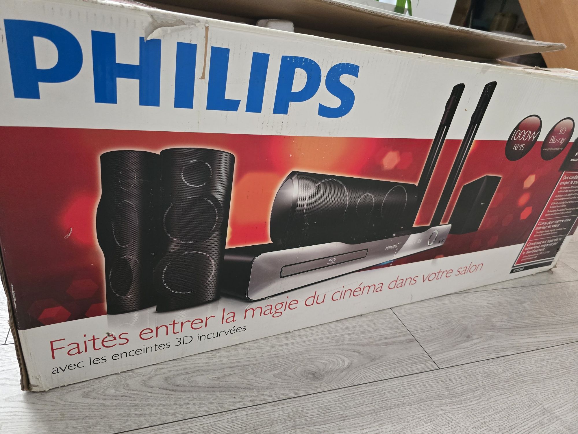 Zestaw kina domowego 5.1 Philips HTS5580/12