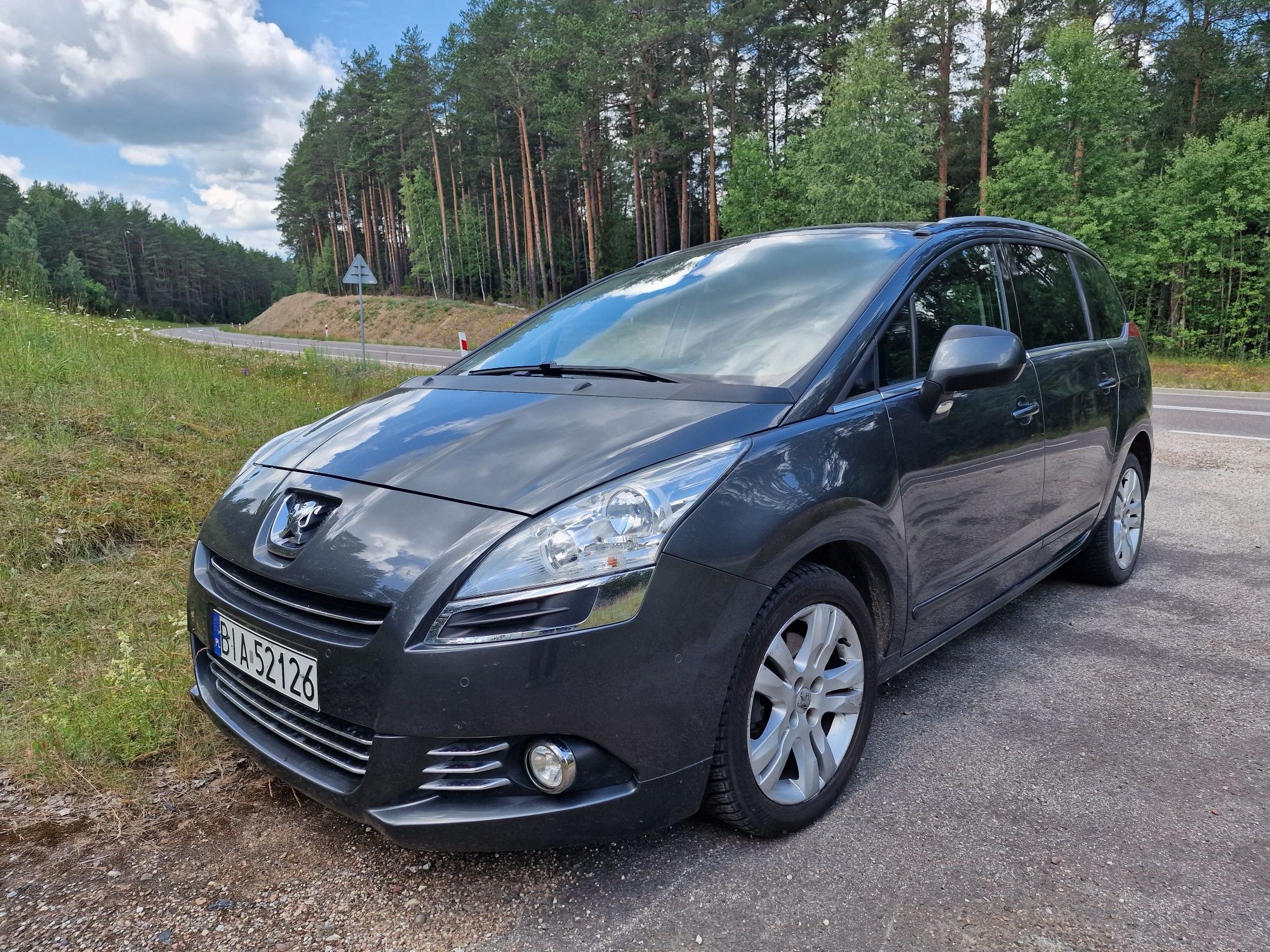 Peugeot 5008 2.0 HDi 150KM, Diesel r. 2013 Dobre auto