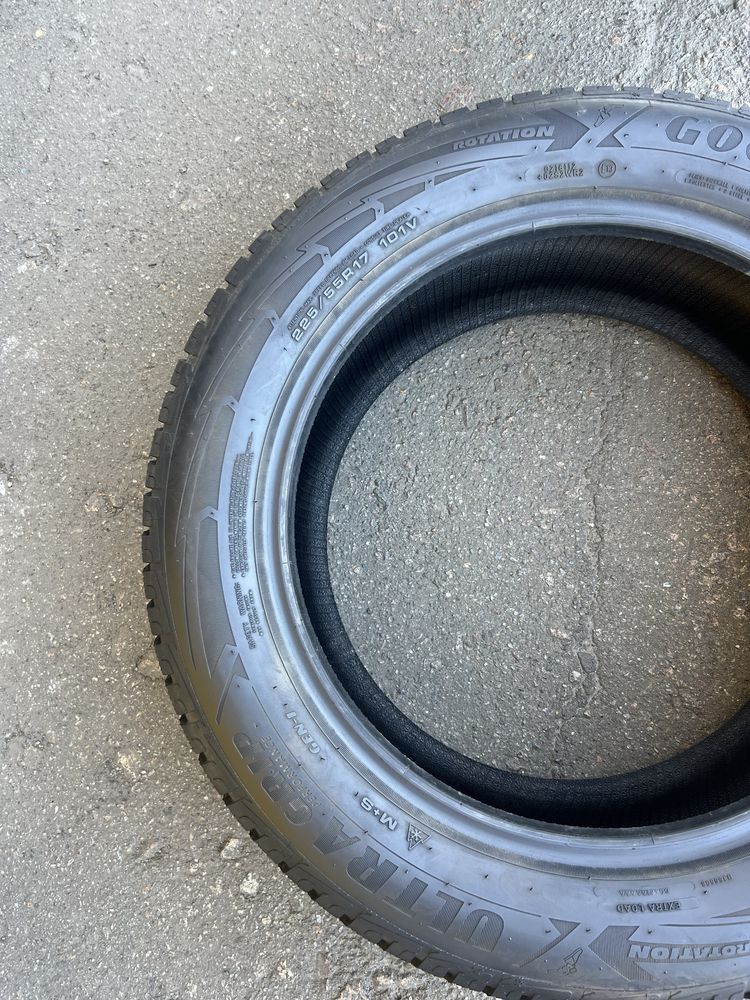 Резина зимова 225 55 r17 goodyear