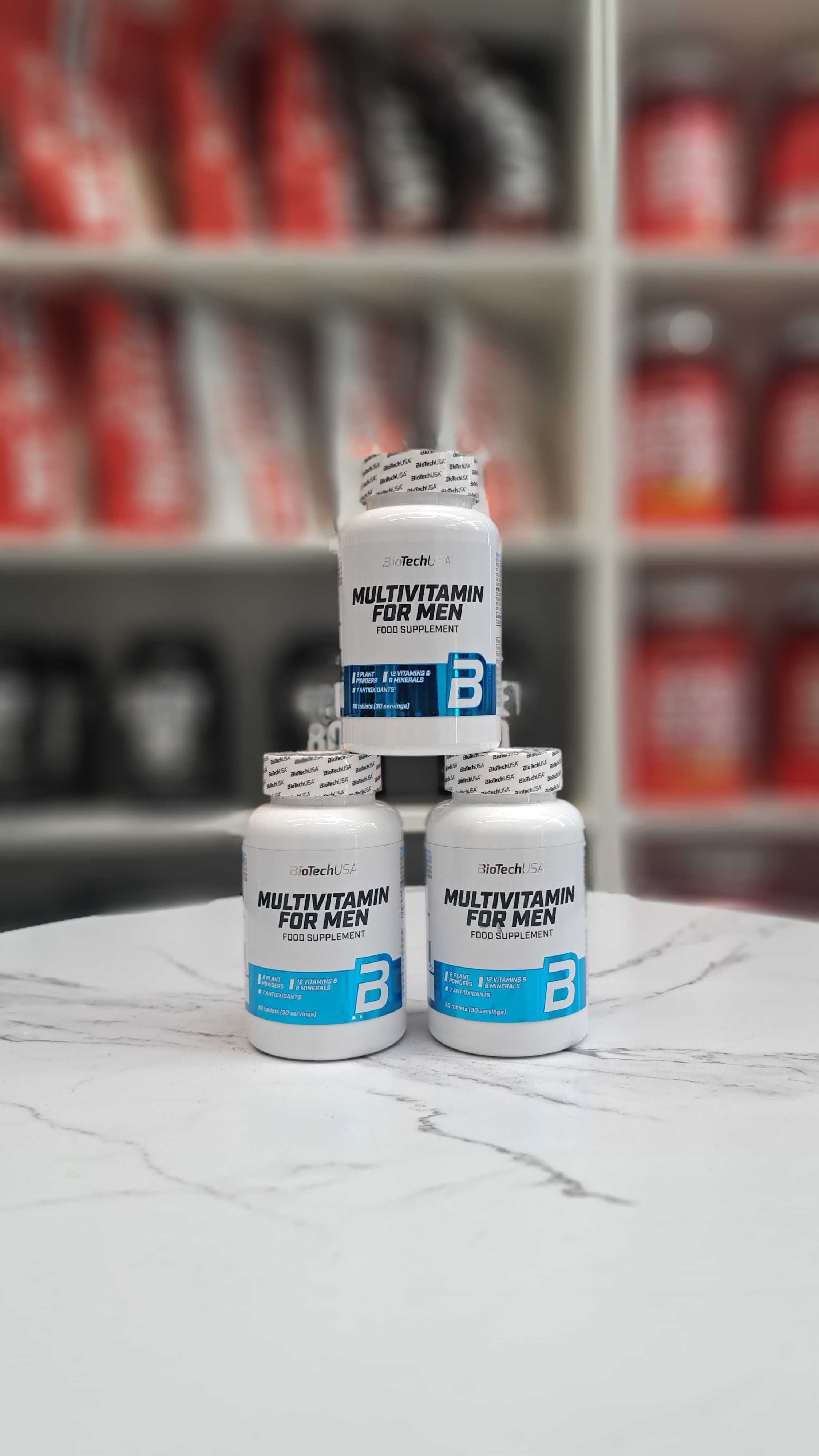 Witaminy dla mężczyzn BioTech USA Multivitamin For Men 60 Tabletek