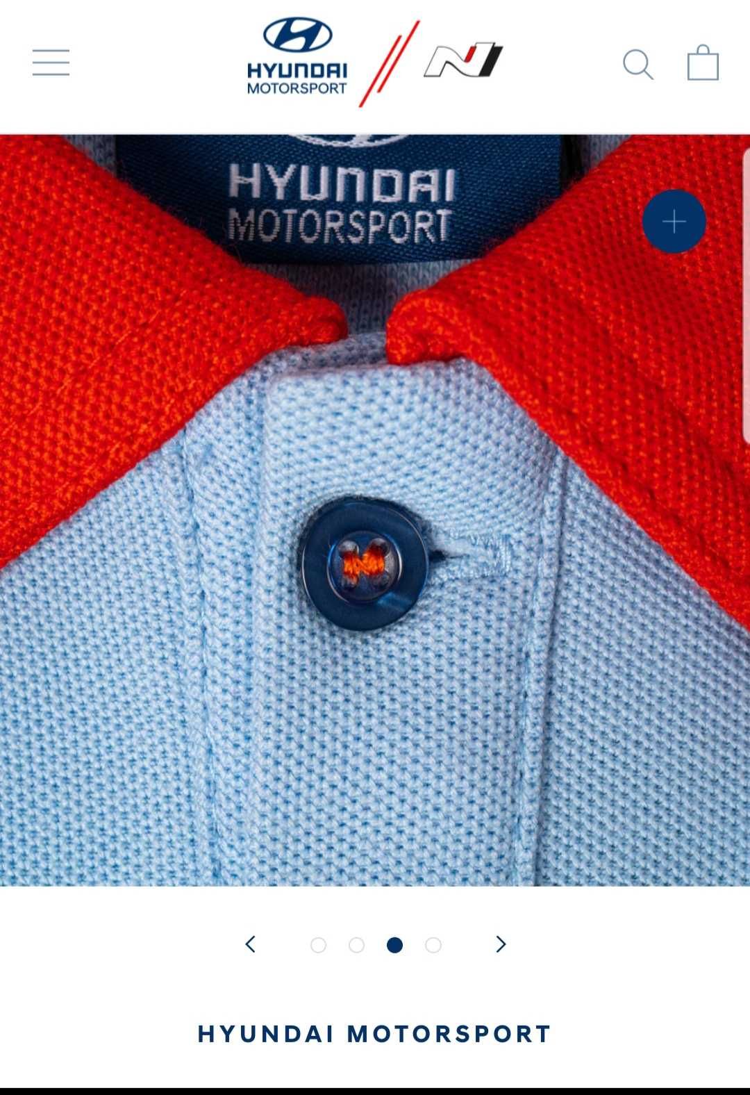 Мужская футболка поло Hyundai Motorsport_Поло мужское размер L