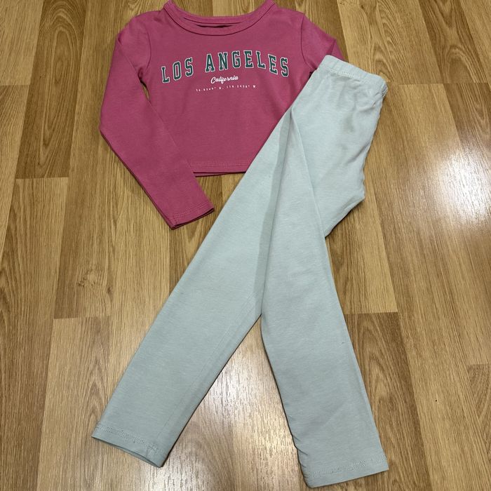 Зимова курточка теплий светр джинси лосіни кофта дівчинці 3 4 98 104