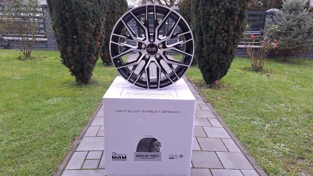 Nowe Alufelgi 5x112 R18 Audi A3 A4 B7 B8 A5 A6 Q3 Q5 Vw Skoda Superb