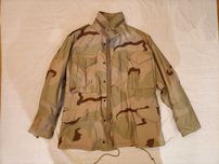 KURTKA WOJSKOWA kontrakt M65 DCU DESERT 3 COLOR S-S stan bdb plus
