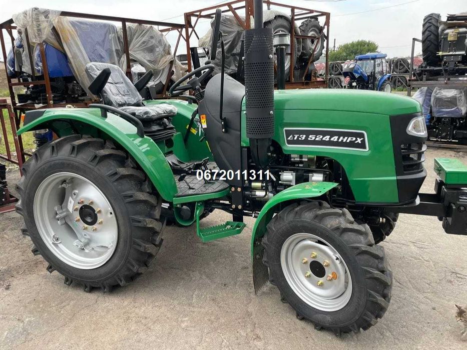 Мінітрактор ДТЗ 5244HPХ Реверс Широка гума Доставка додому безкоштовна