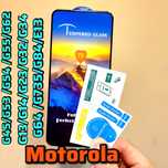 Захисне скло  для Motorola G32 G54 G84 повний клей black