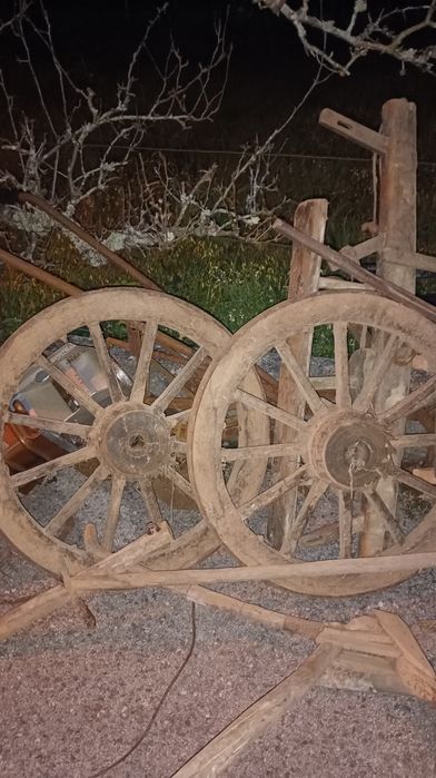 Rodas de carros de bois