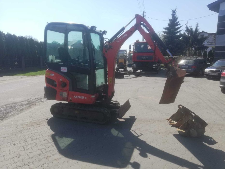 Kubota KX 018-4 , kx018-4 z Niemiec , 3500mtg , cat 301.7