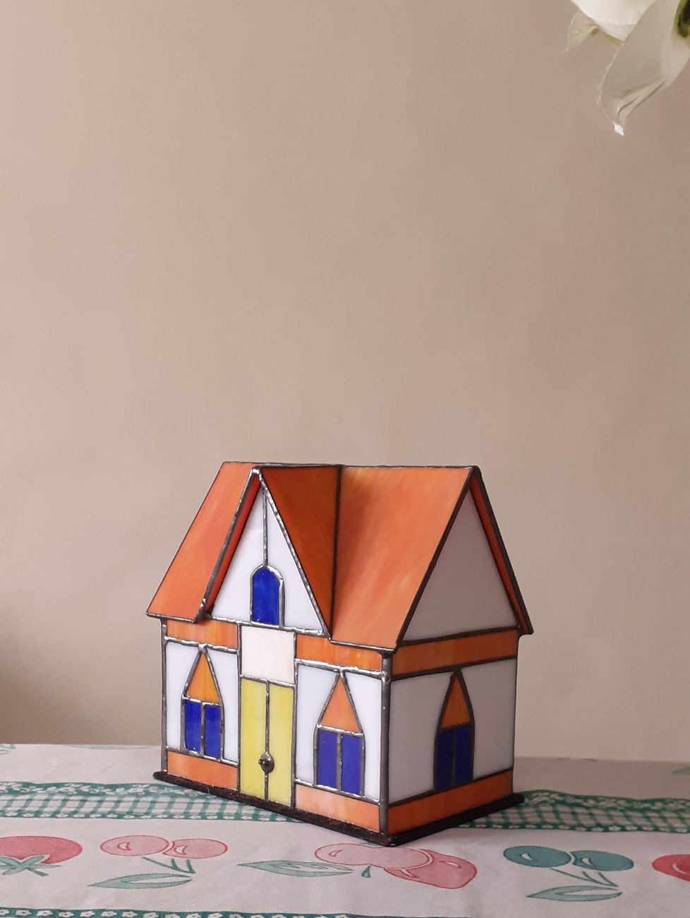 Casinha de Natal com luz