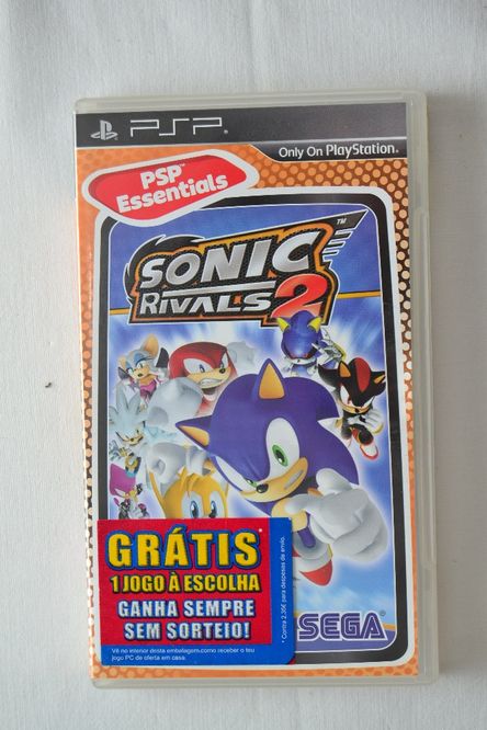 jogos PSP fifa09, sonic rivals 1 e 2, Carros, Gran Turismo