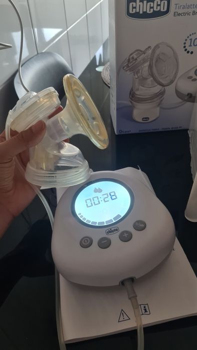 Bomba eléctrica de leite