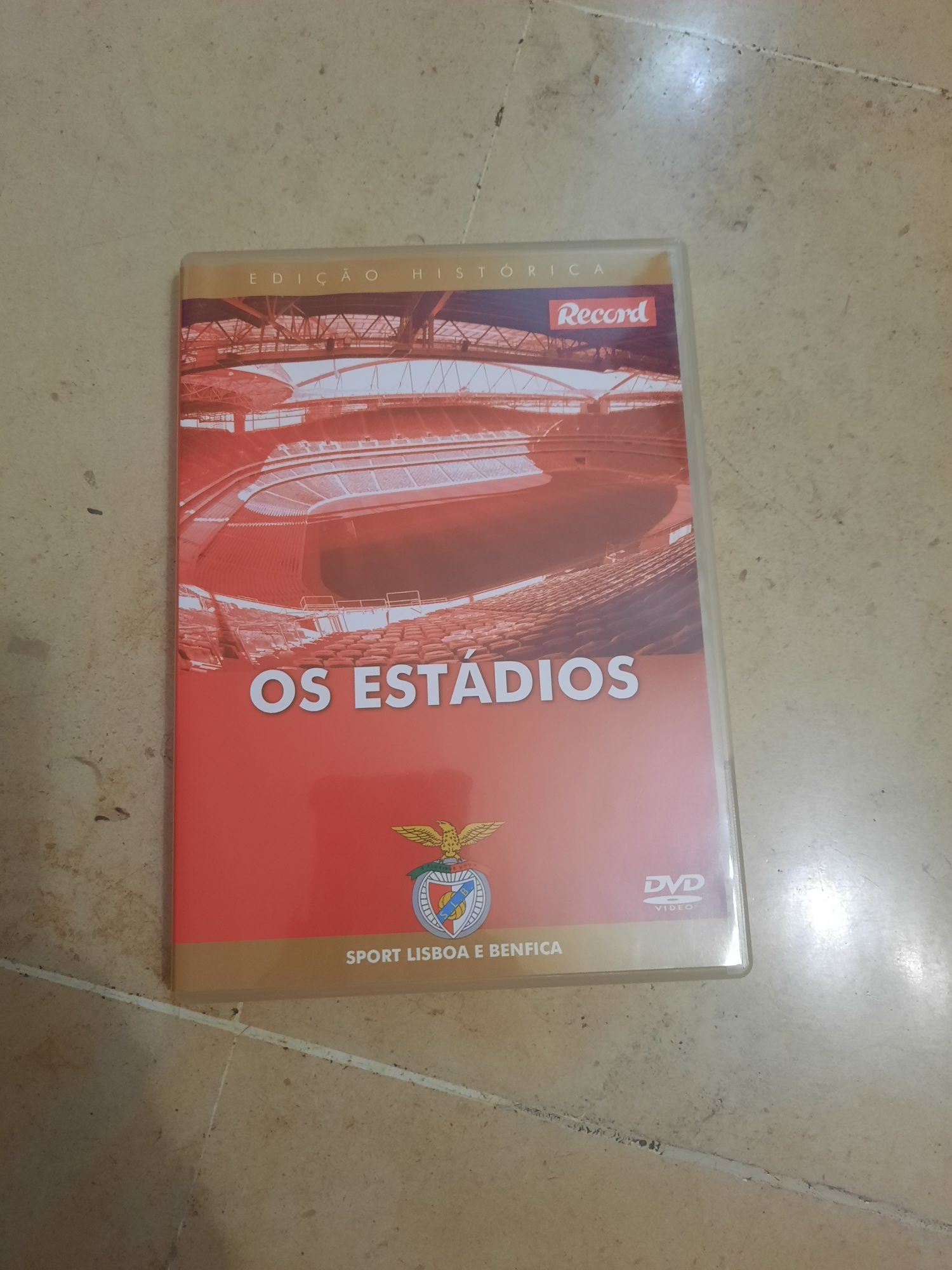 5 DVD's do benfica record 2004