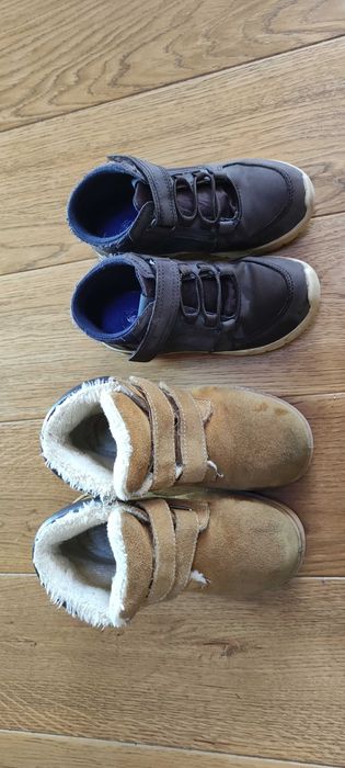 Buty zimowe r 29 wkładka 18,5 cm 2 pary