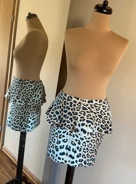 M l only 38 40 42 xl spodnica midi baskinka tuba na gumce