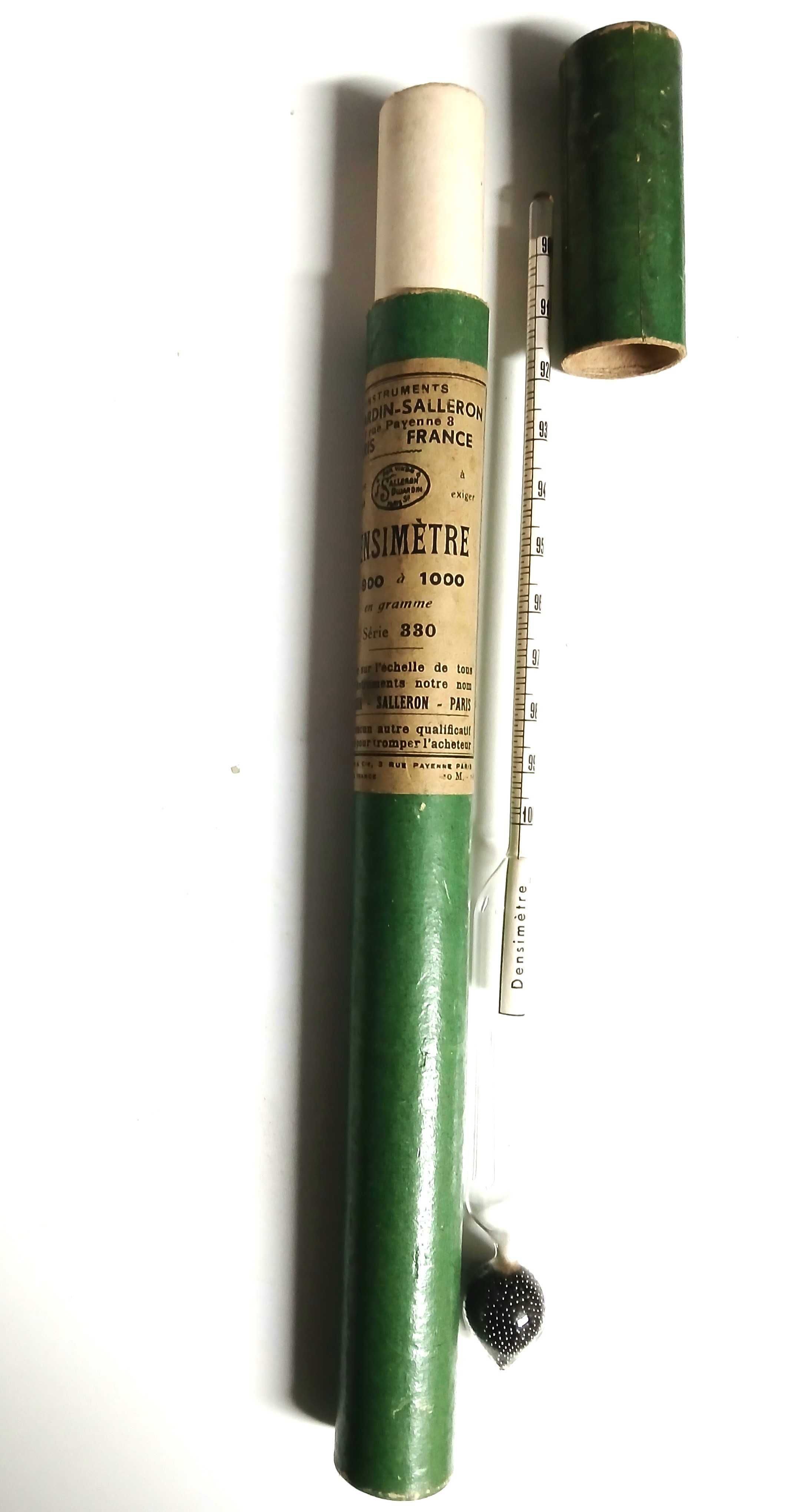 Instrumentos vintage para análise de vinhos - Dujardin-Salleron