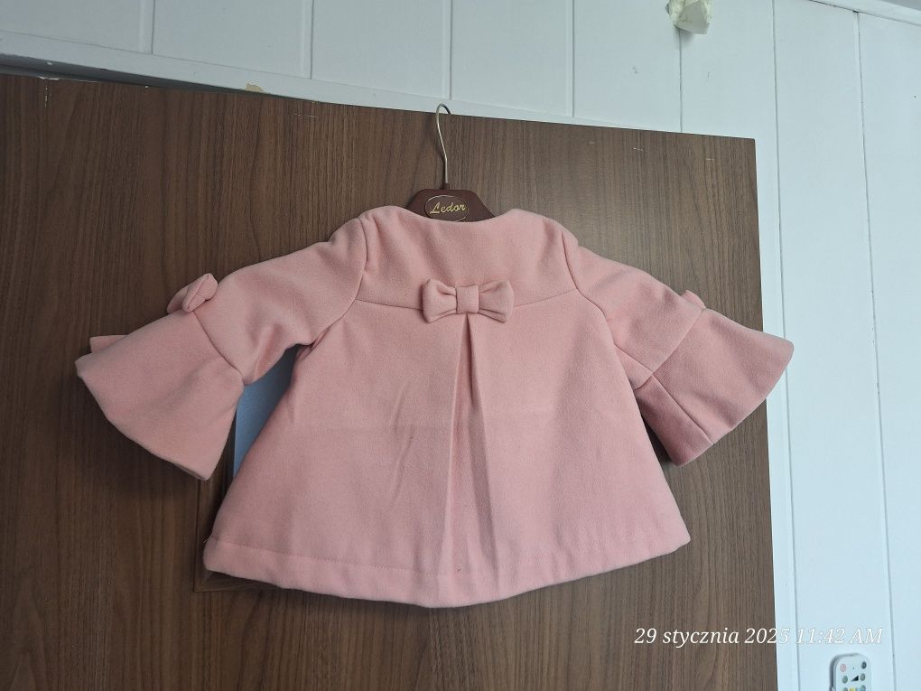 Płaszczyk dziewczęcy Max Studio Kids 86 12-18 miesięcy