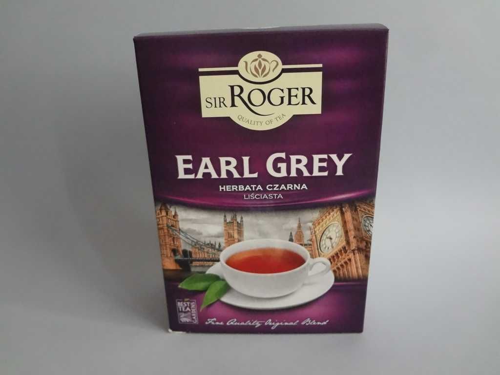 Herbata czarna liściasta Sir Roger Earl Grey 100g 3 szt.