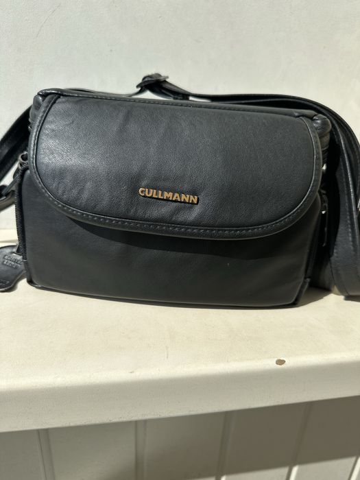 Сумка Cullmann из натуральной кожи черного цвета ,