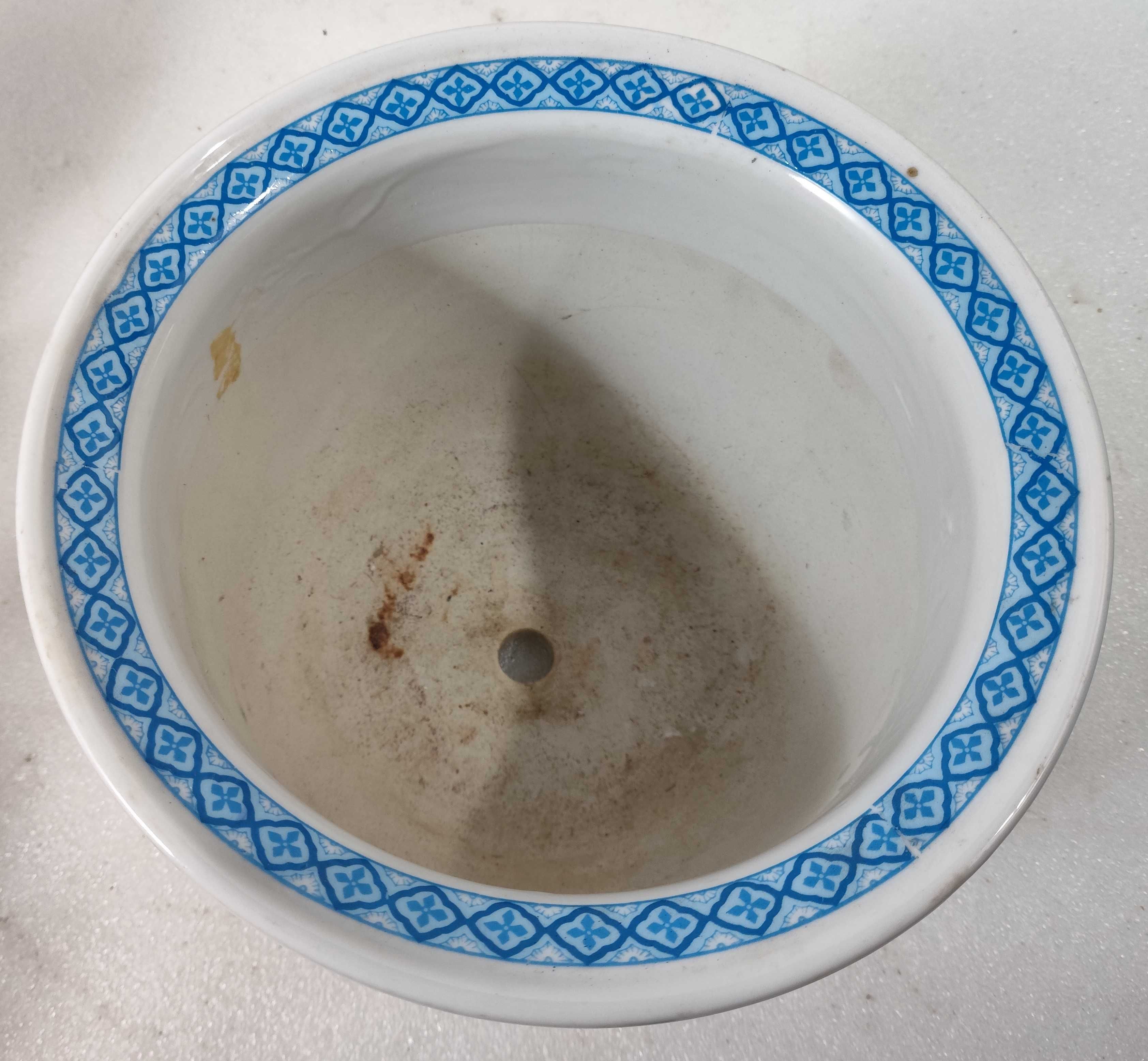 Vaso oriental pintado à mão