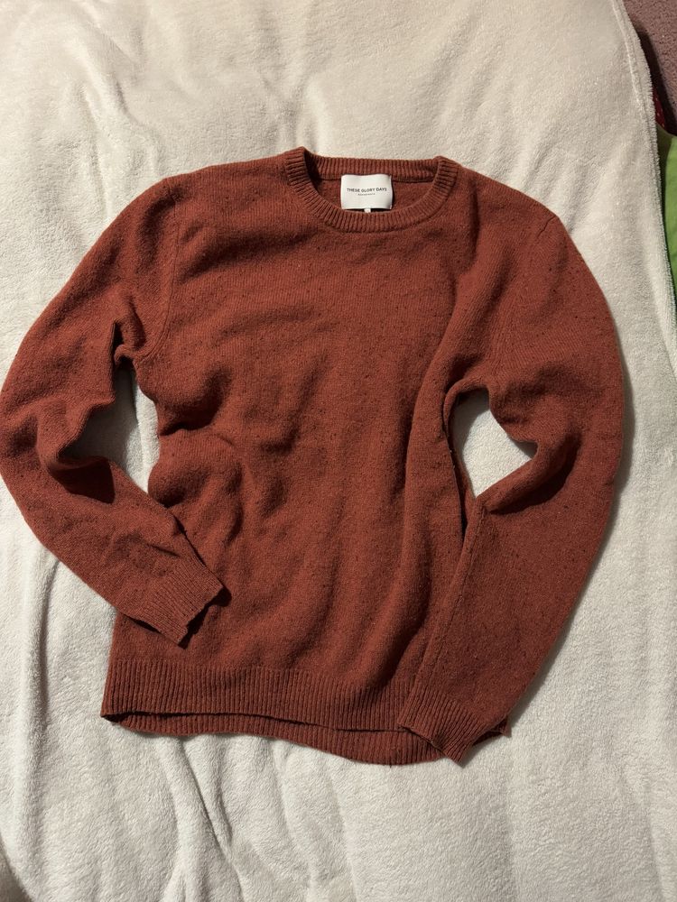 sweter pomaranczowy