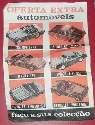 Muito Raro Brinde Detergente Extra Tito Triumph TR4A