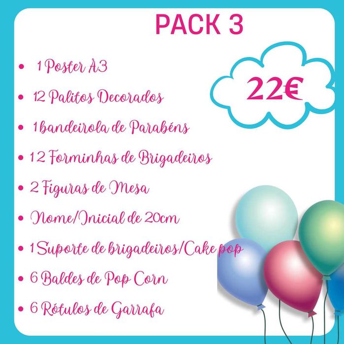 Fazemos decorações de eventos