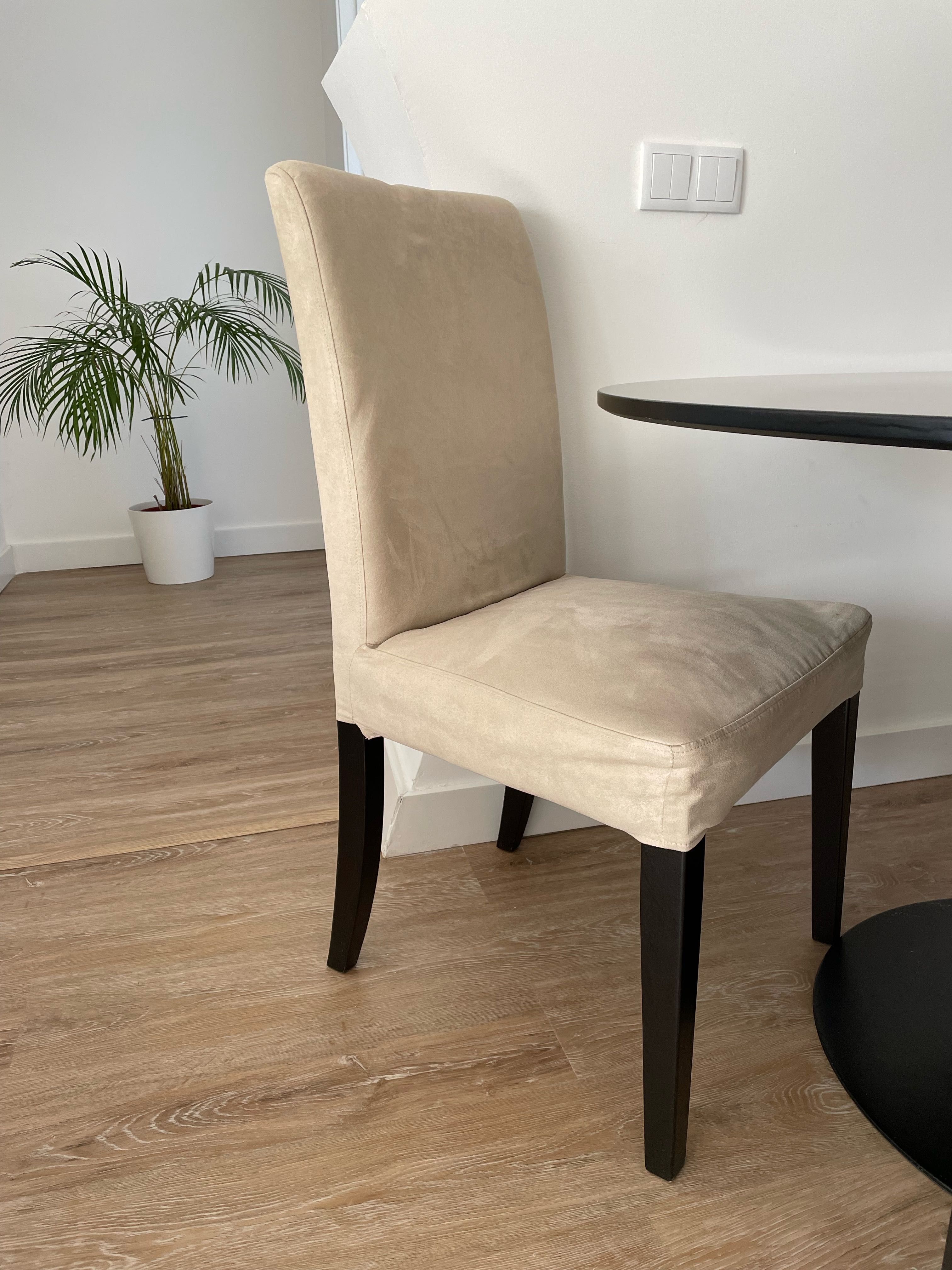 Cadeira de jantar conjunto com 6