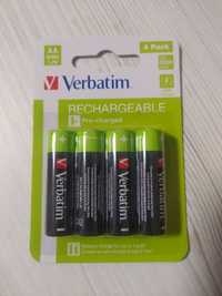 Акумулятори батарейки Verbatim AA /HR6 2500mAh 4 шт. (49517)