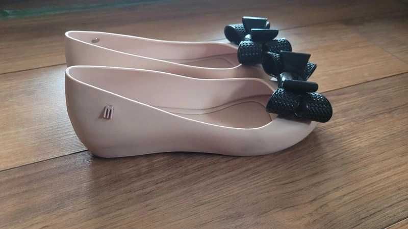 Melissa buty balerinki r. 37 wkładka 23cm kokarda oryginalne