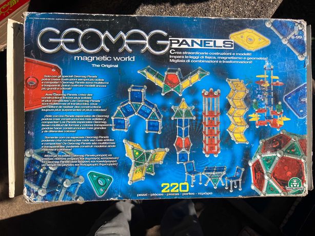 GeoMag PANELS 220 peças