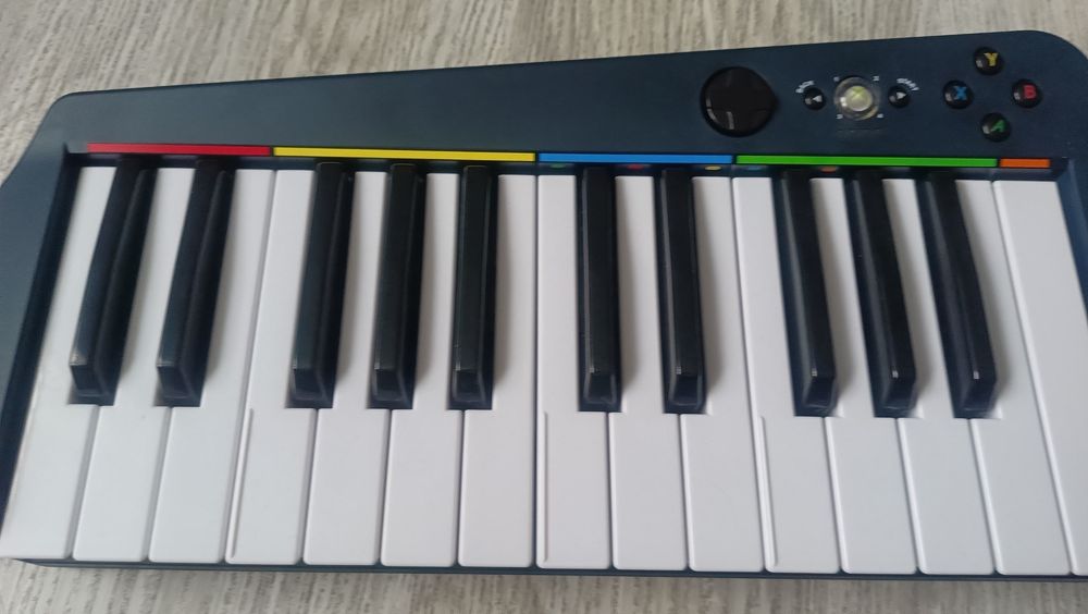 Keytar klawisze keyboard rock band 3 xbox