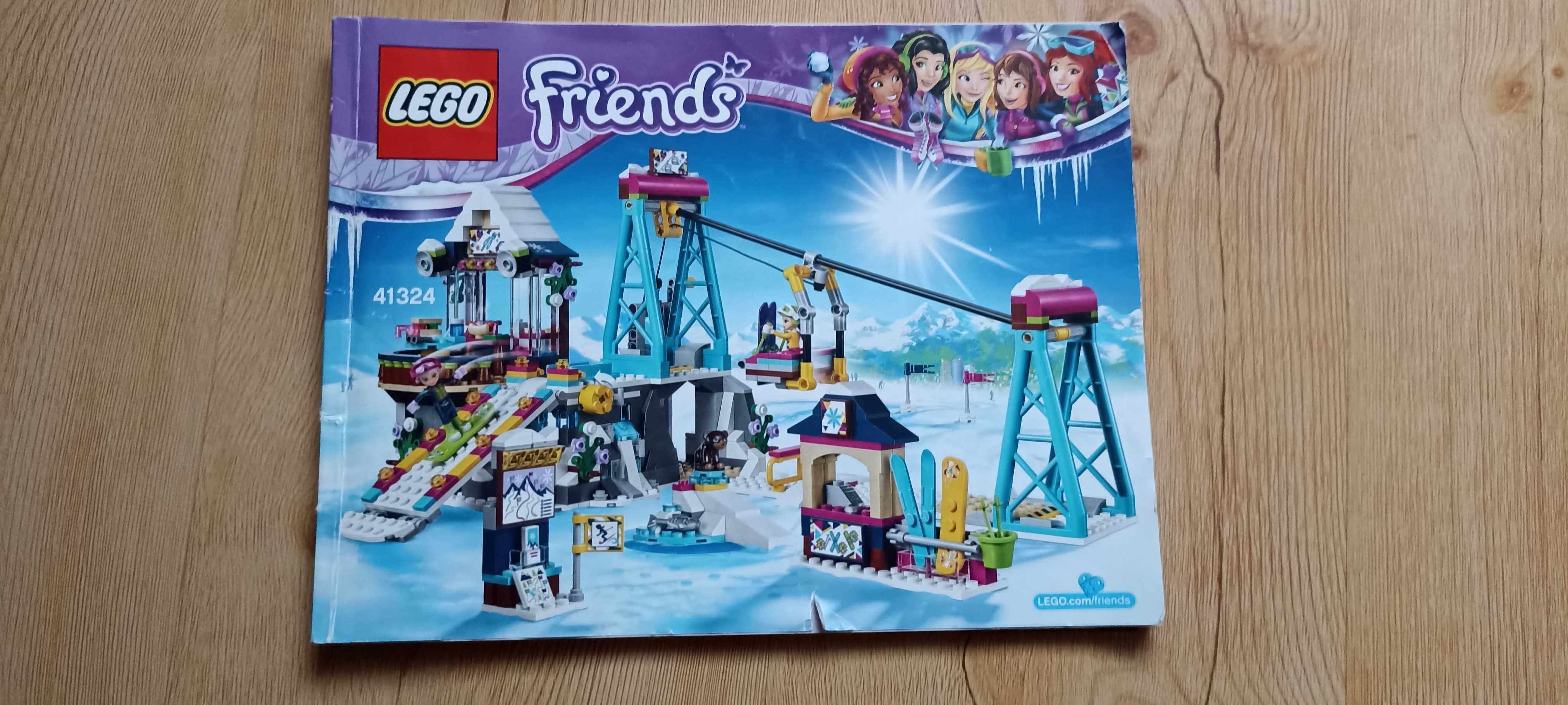 Lego friends 41324 wyciąg narciarski w zimowym kurorcie