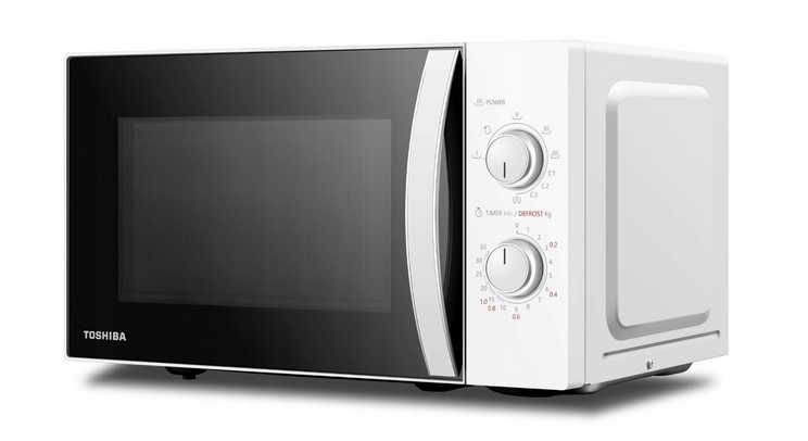 Kuchnia mikrofalowa TOSHIBA MWP-MG20P 700W 20L Biała nowa