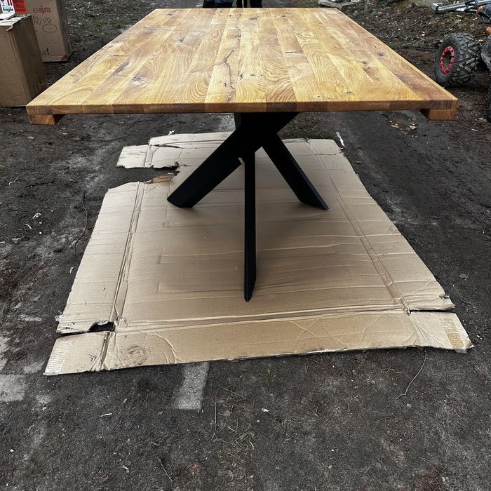 Stół dębowy , nowy ! Okazja dlugość 180/200