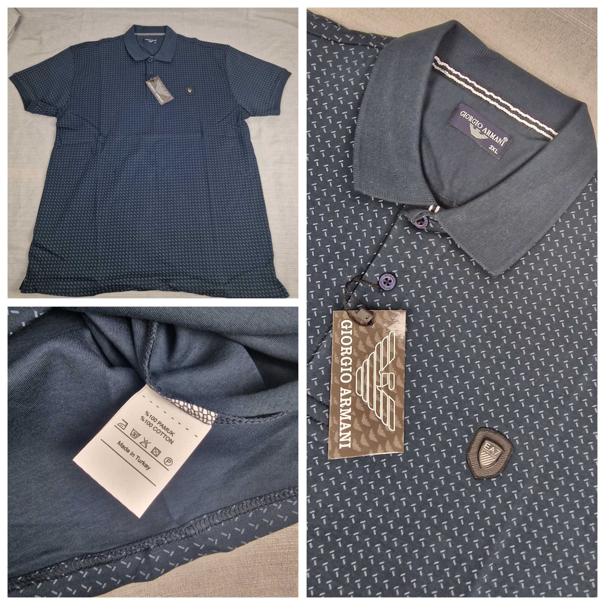 Koszulka męska polo Armani Louis Vuitton koszulka męska LV hit