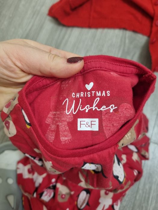 Новорічний комплект для дівчинки F&F 2-3 роки новорічне плаття сукня