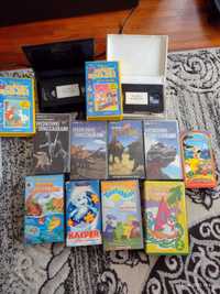 Kasety VHS zestaw
