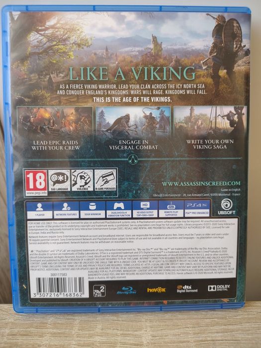 Gra na PS4 assassin's valhalla