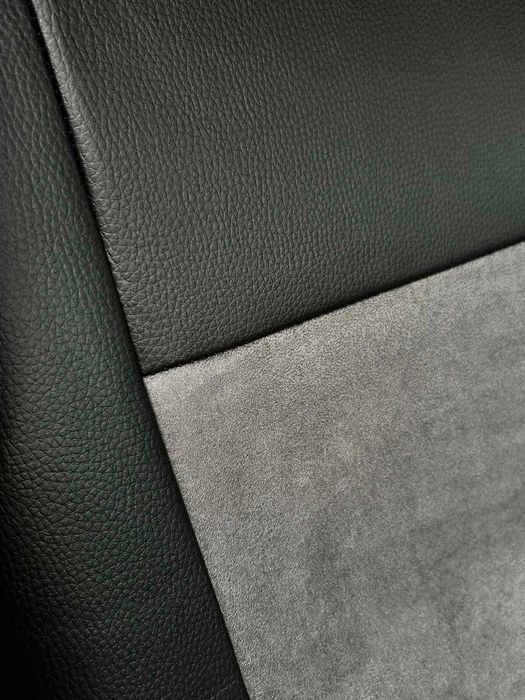 Чехли На Сидіння--ЕкоШкіра Алькантара--на ВСІ Авто 1+2 UNICO--ПОЛЬША