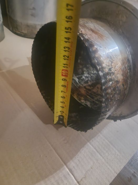 Труба димоходу 200 мм, нерж сталь 0,5 мм