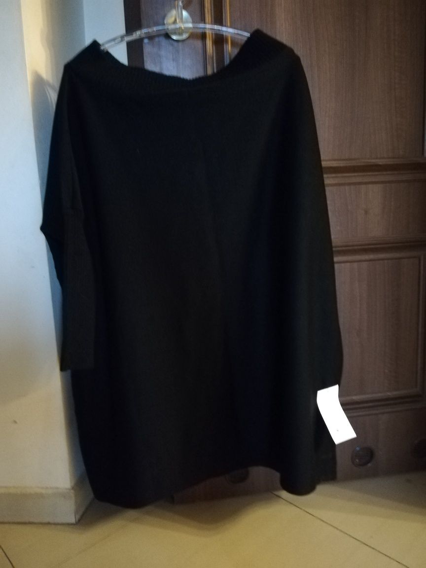 Sweter Minouu czarny overside