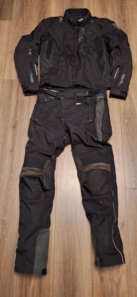 Modeka kurtka i spodnie motocyklowe