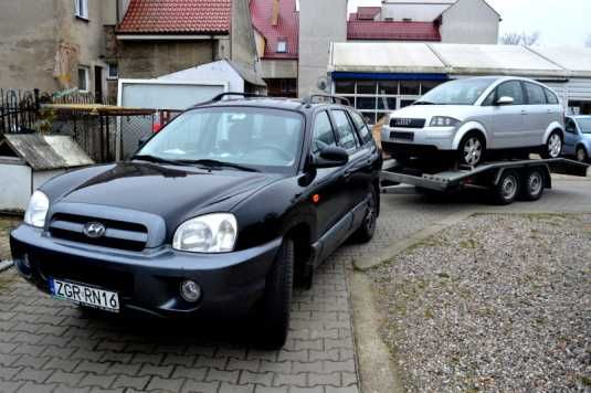 Laweta Przyczepa  Wynajem DMC 2000 kg Ładowność 1500 kg