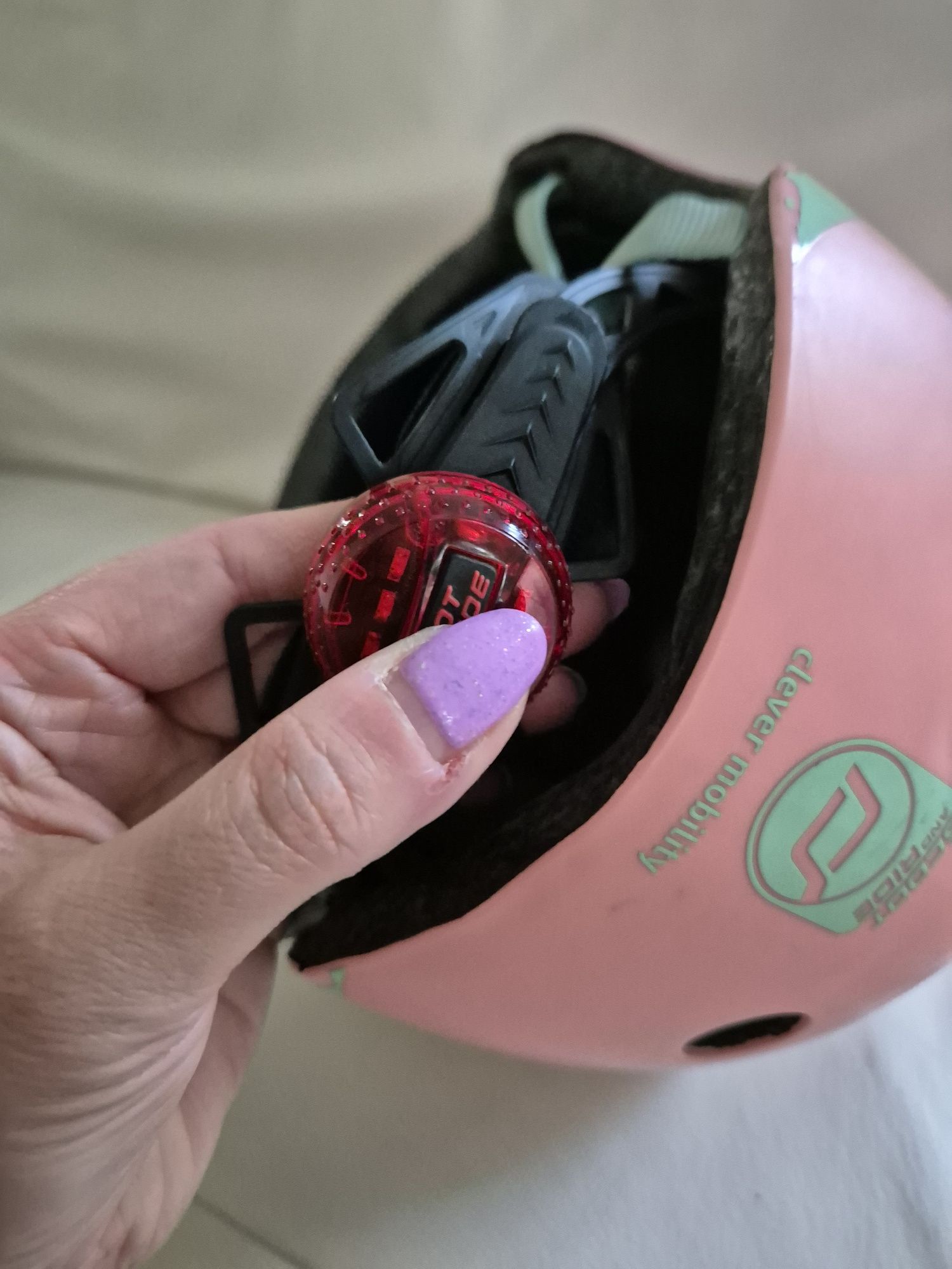 Kask Scott and rider różowy xxs xs S 45-51cm