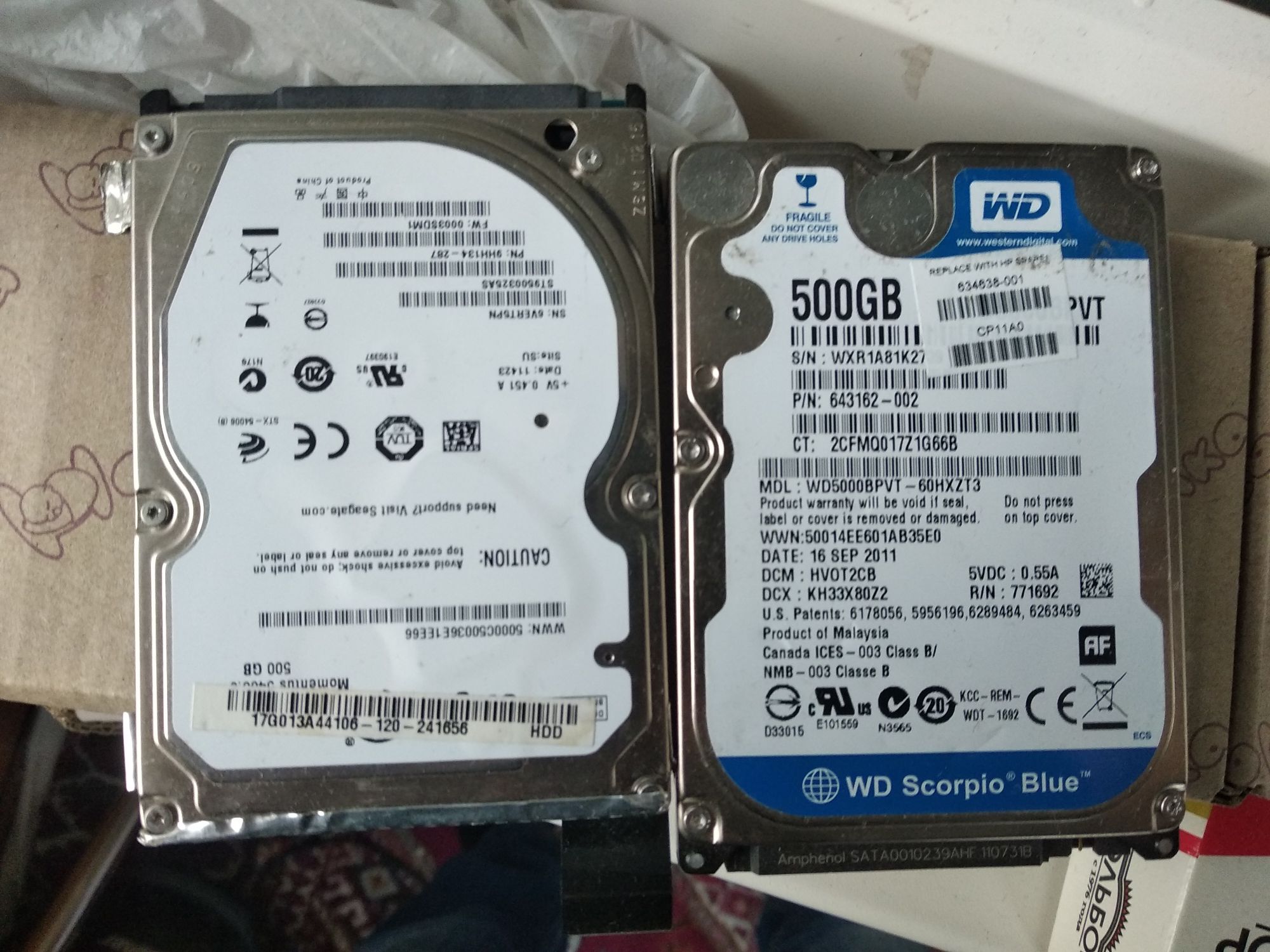 Жёсткий диск hdd 500 gb , жорсткий диск