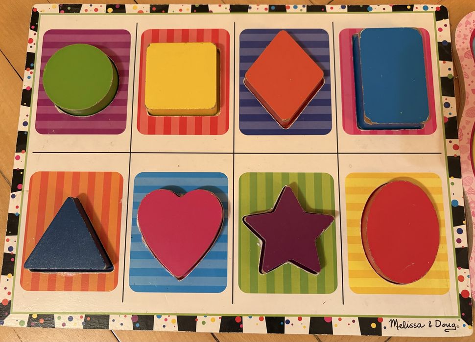 Dwie układanki, w tym jedna Melissa i Doug