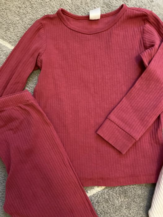 Duzy zestaw w prążek z h&m r.98