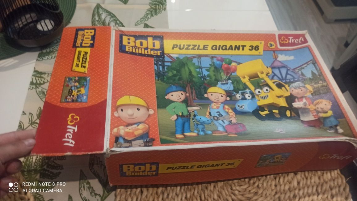 puzzle maxi dla dzieci psi patrol bob budowniczy