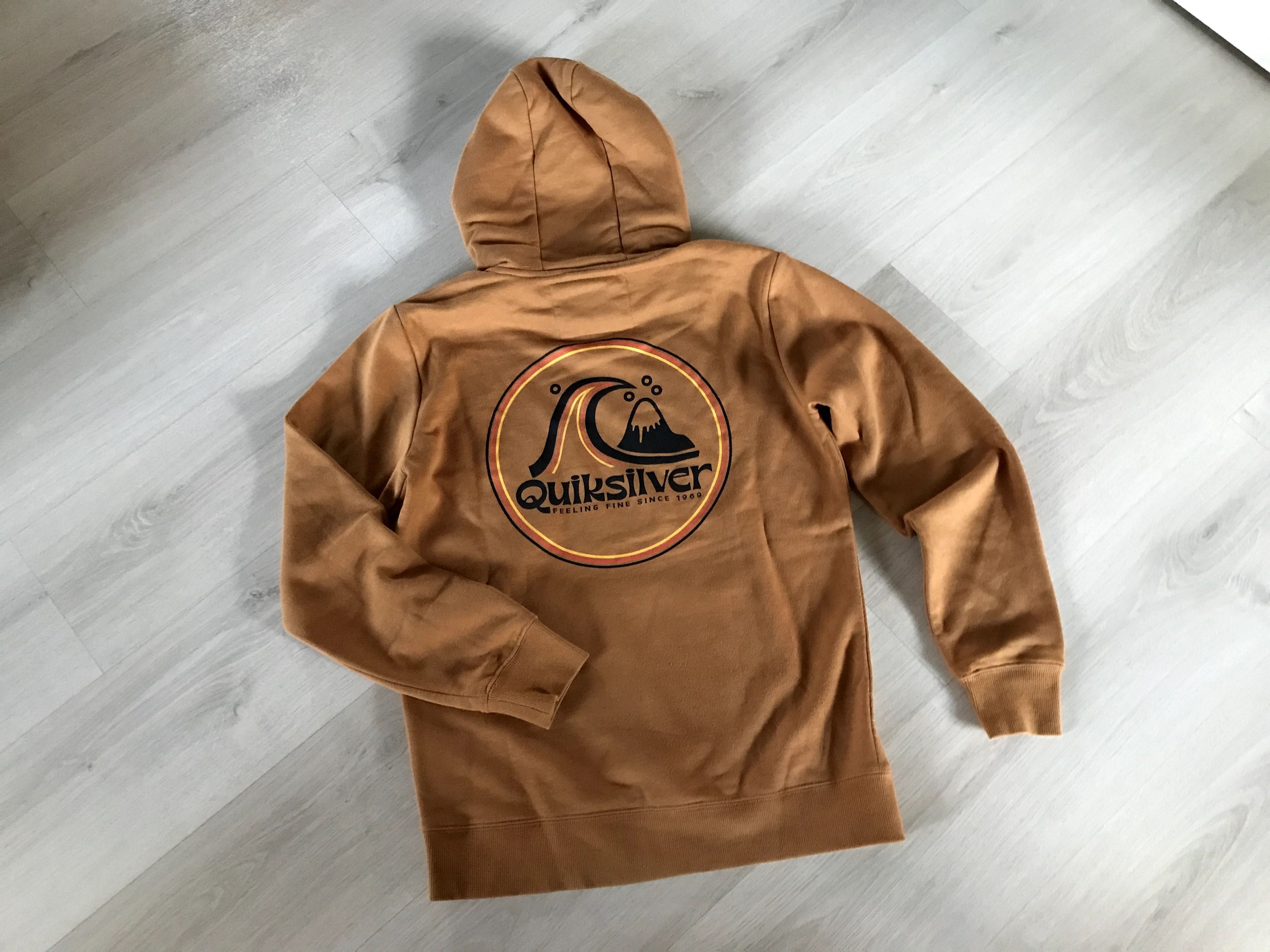 Bluza młodzieżowa Quiksilver z kapturem r.S